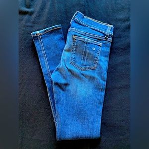 Rag & Bone Distressed High Waisted Skinny Jeans! Size 27!